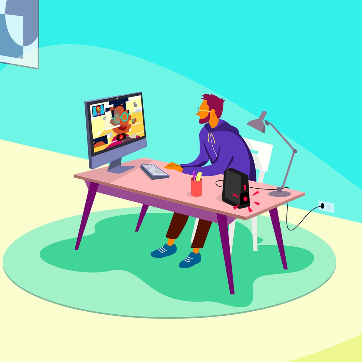 #WorkingFromHomeTruths
1. Zoom Gloom &amp; Doom

Max has definitely had more than his fair share of Zoom Gloom as his flaky broadband means he usually breaks up just as he is giving us the benefit of his creative wisdom.

You can see the full series here proteus.agency/wfht/