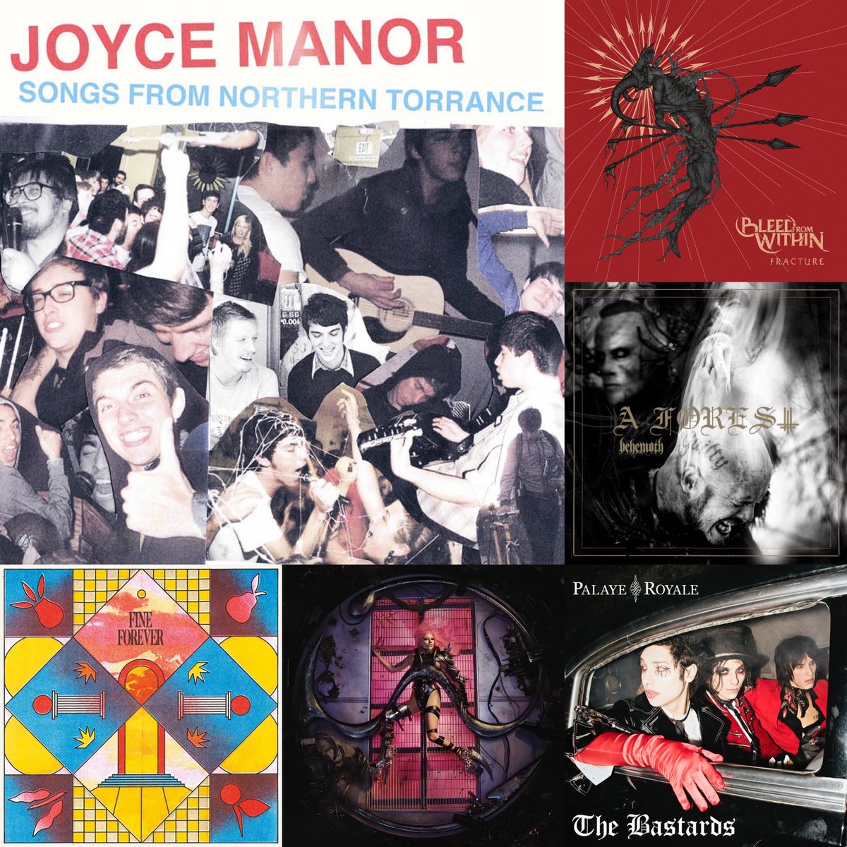 It’s been a good minute since we had a full batch of new releases! Which one are you starting your morning with? #JoyceManor #Varsity #LadyGaga #PalayeRoyale #Behemoth #BleedFromWithin