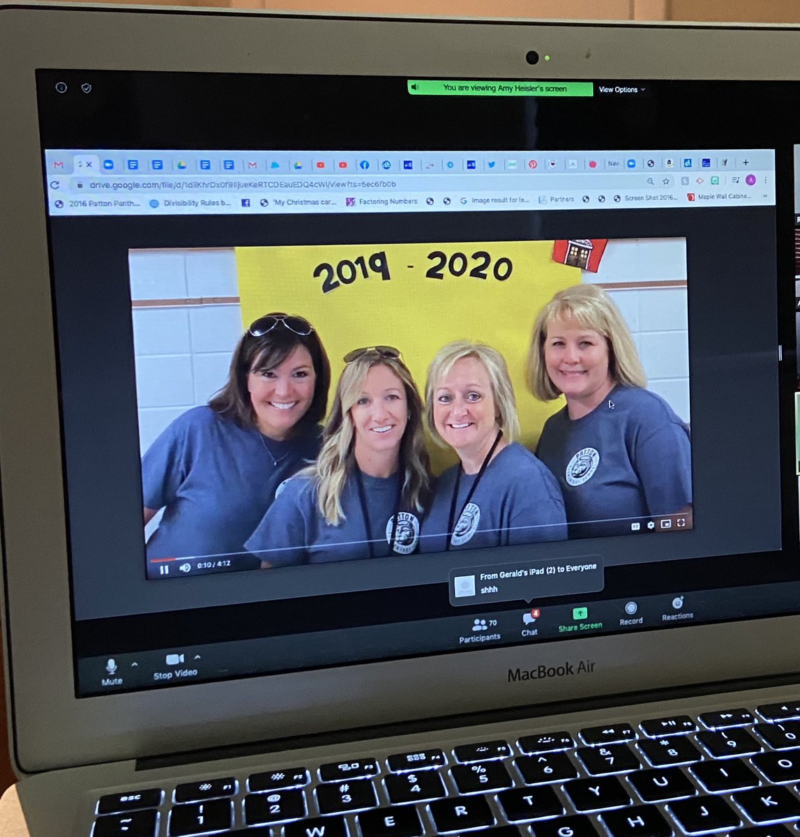A wonderful zoom this morning with the entire second grade class and teachers <a href="/AHSD25Patton/">Patton Elementary</a> .  Terrific slideshow and celebration of our unique year together <a href="/jpcowen/">Julie Cowen</a> @heisler_amy <a href="/RobinMcEwen5/">Robin McEwen</a>