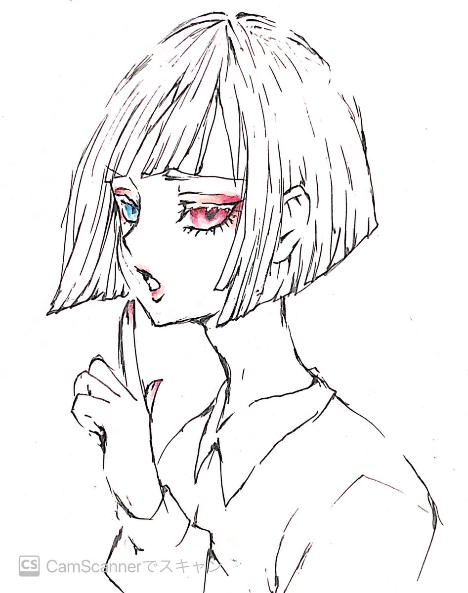 Uzivatel アフマ アルビノはイラスト苦戦気味 Na Twitteru 双子の片割れショートボブなユーリっち 普段の2人はそれなりに長髪男子な 双子達 なので ヴァシリには内緒だよ 秘密の断髪式 いえすいません ただ今の私の髪型に近いユーリを描きたいだけでした