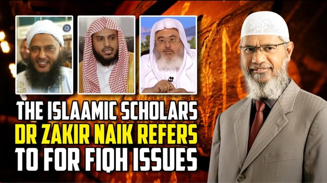 The "ulema" of zakir naik,Leaves a'immah ahlus sunnah in their 90s for:- spit/phlegm on face tabarruk guy- takfiri guy- qutbi guyImam Awza'ee (D. 157AH) said: "whoever hides from us their innovations, cannot hide from us their companions" - Ibn Battah, Ibānah Al-Kubrā 420