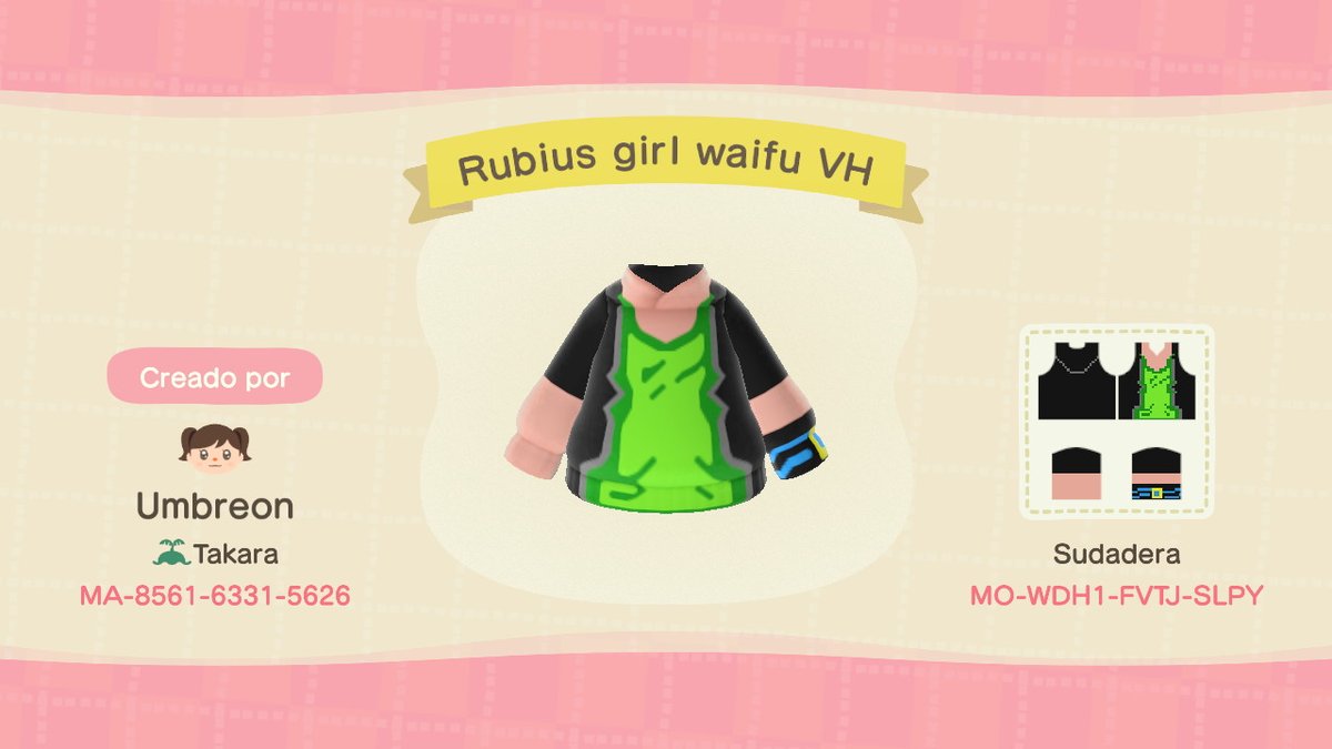 UmbreonShiny95's tweet image. Acabo de hacer el cosplay de @Rubiu5 versión chica waifu de #virtualhero @VirtualHero ♥♥
 #AnimalCrossing #ACNH #NintendoSwitch #VH #VH2