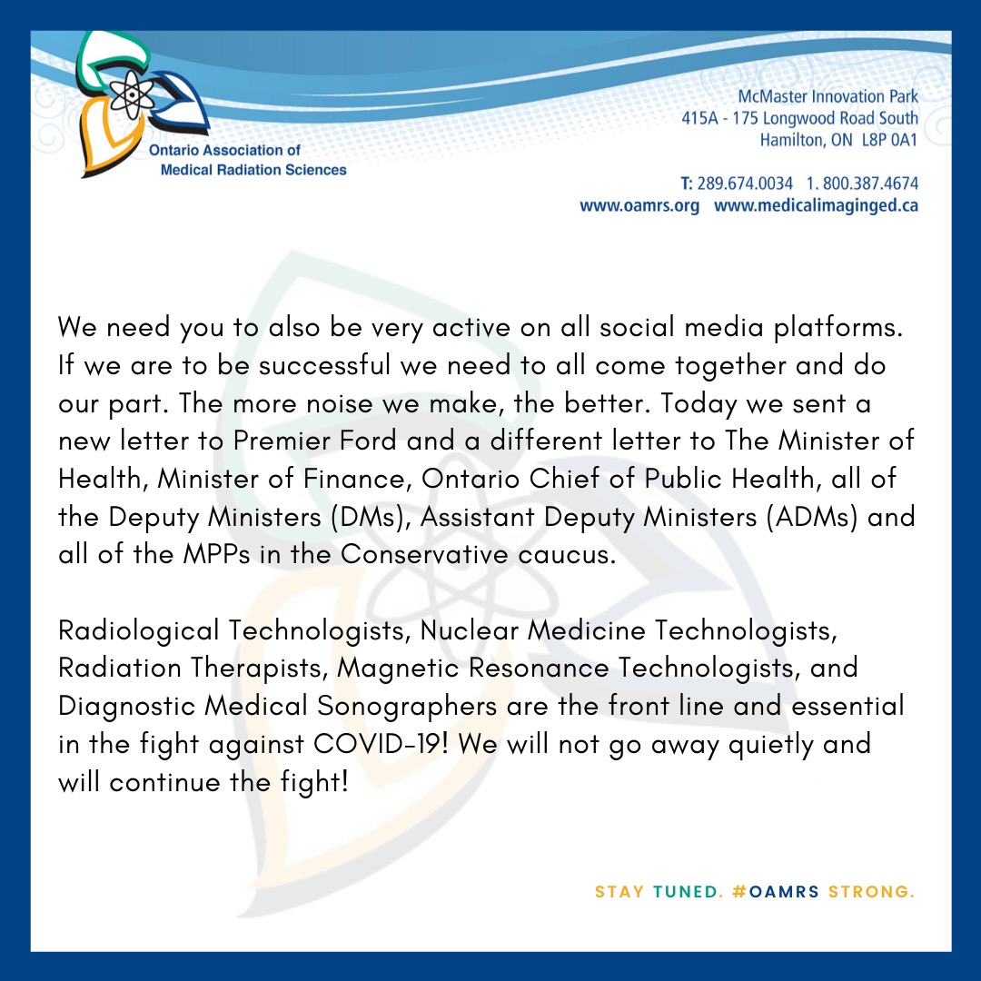 GregToffner's tweet image. That the @ONgov continues to not recognize MRTs &amp;amp; DMSs in the TPP is an atrocity! It is shocking to us and should be embarrassing for them. #WeAreEssential and should be treated as such. @CP24 @CTVNews @CBCToronto @nationalpost @TorontoStar @City_tv @fordnation @OAMRS1  #TPP