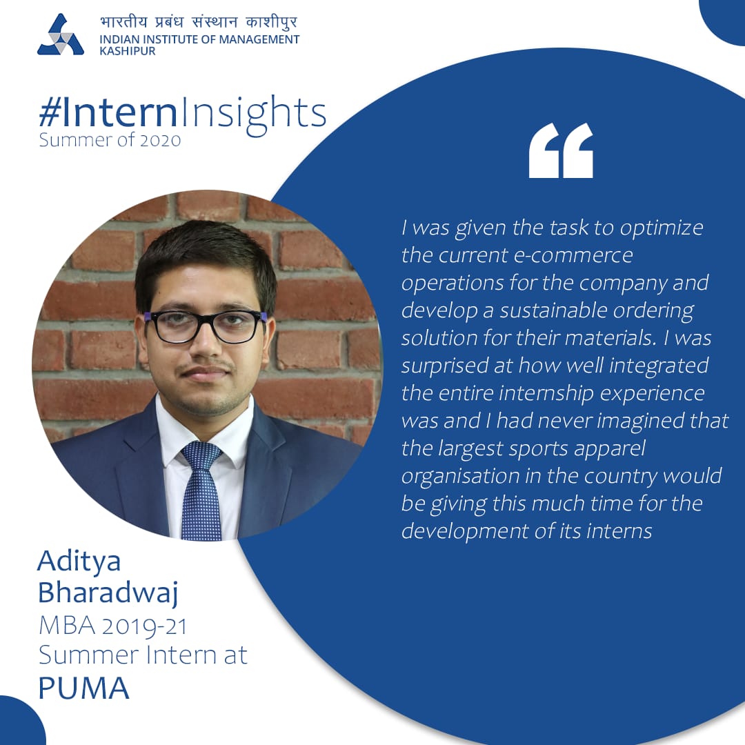 puma summer 2019 internship