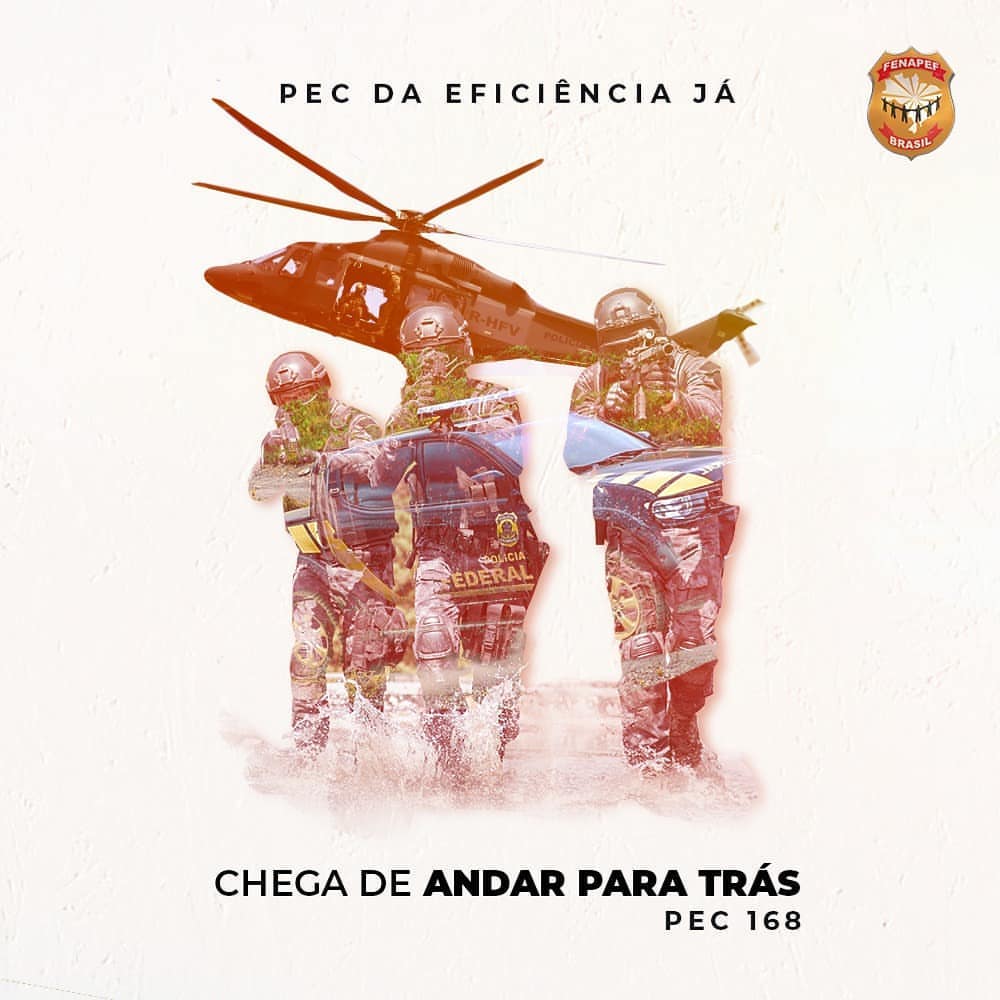 CleberAmaral_'s tweet photo. Chega de manter os policiais federais em um sistema ultrapassado. Com a #PEC168, será implantado o ciclo completo de investigação, com valorização dos operadores de Segurança Pública por meio da Entrada Única, que significa ingresso pela base e promoções funcionais por mérito. https://t.co/rstMS6ht5F