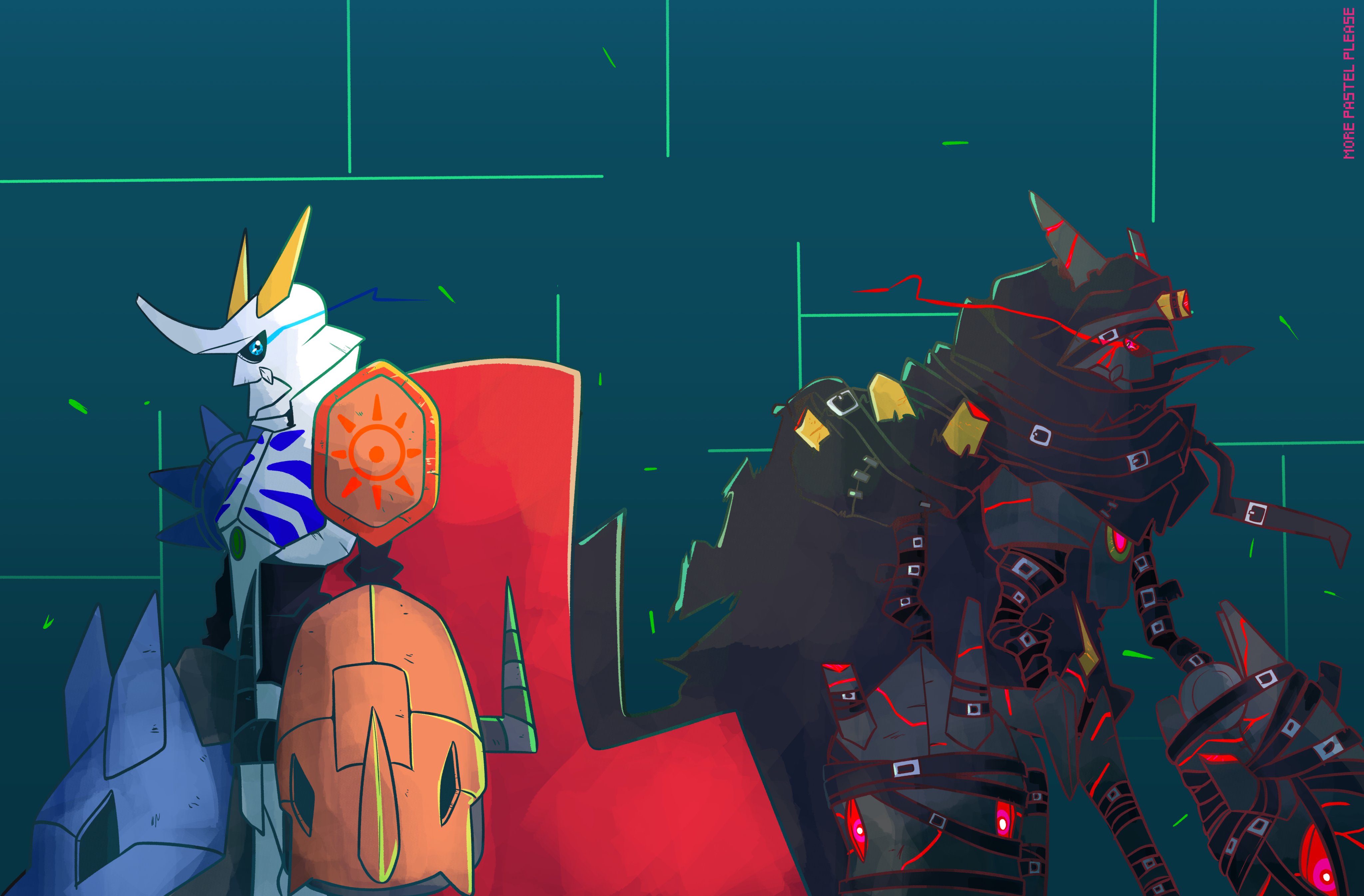 Pastelmon Commissions Open オメガモン オメガモンズワルトd Omegamon Digimon デジモンワールド T Co Qg7ctgeauy Twitter