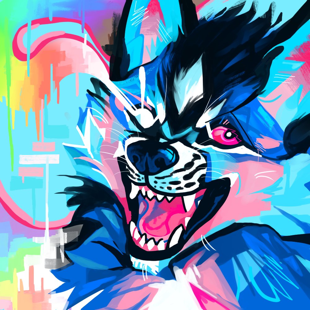 (2/2)In addition to the $60 painted option, I'm also offering $30 flat, 'experimental'-styled pride icons like the right image.For ALL OTHER commissions ordered between 5/29-6/30, I'll be donating 100% of those proceeds to the NBJC ( https://www.mightycause.com/organization/nbjc) at the end of June.