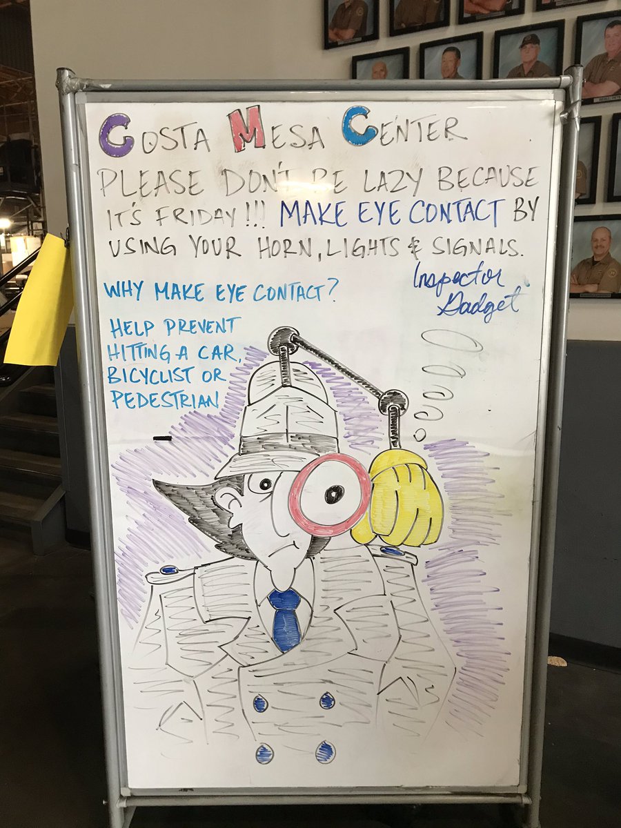 BWTustinCtrUPS's tweet photo. My new UPS home, Costa Mesa Ctr in Laguna Div.
Happy to be a part of a new safety committee! Simple safety message for all UPS drivers! @taylo056 @Edie4gzus @SoCalRetention1 @MaryMar16651246 @jrindafernshaw @indigirl111 @espeirs_liz @melirere @UPSphoenix @benjaminmrogers https://t.co/ZTgJV0BRcD