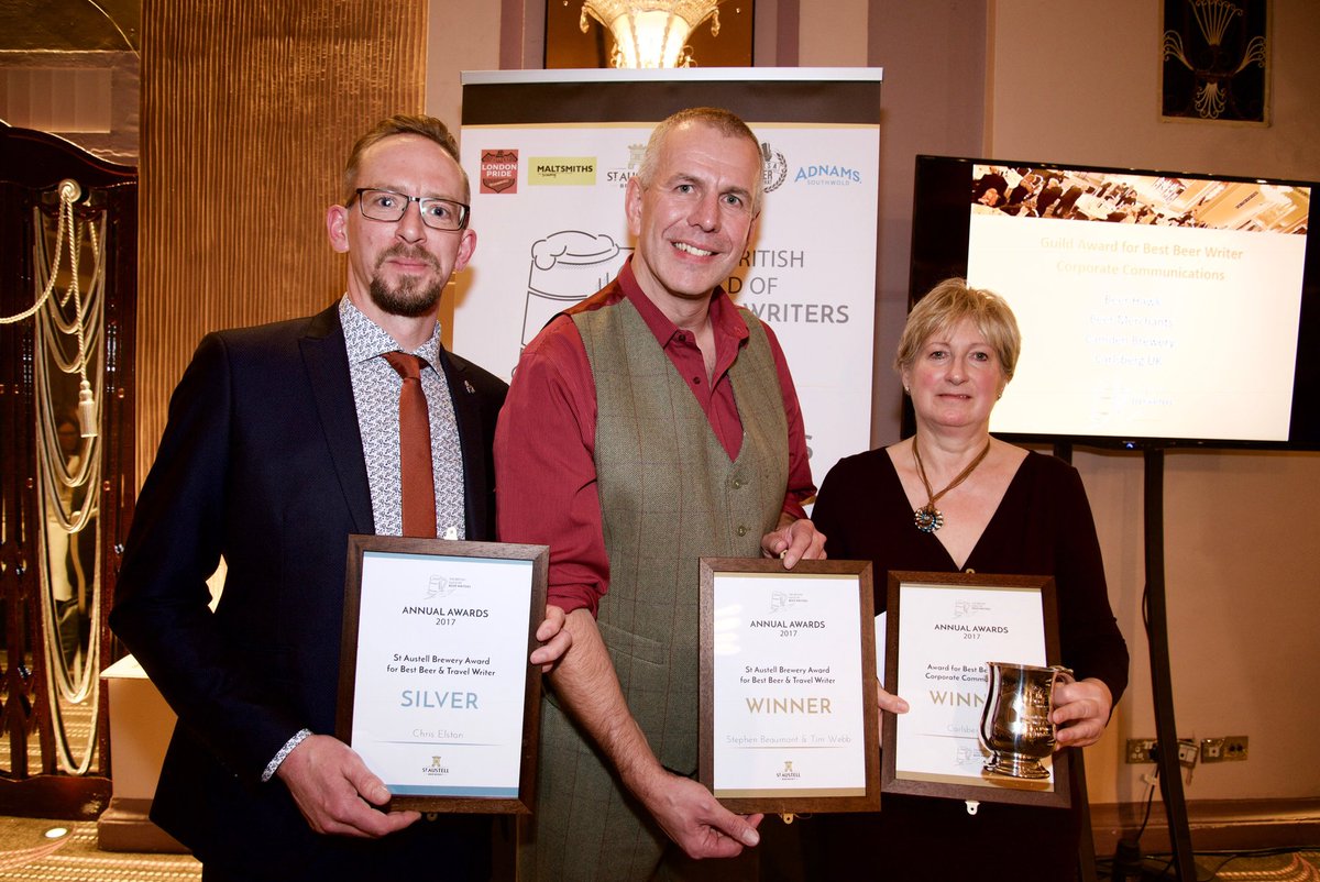 I was lucky enough to meet Roger on a few occasions. One of those times just so happened to be one of the best days of my life. 

In 2017 he presented me with an award for beer and travel writing. I’ll never forget it. He will be sorely missed.