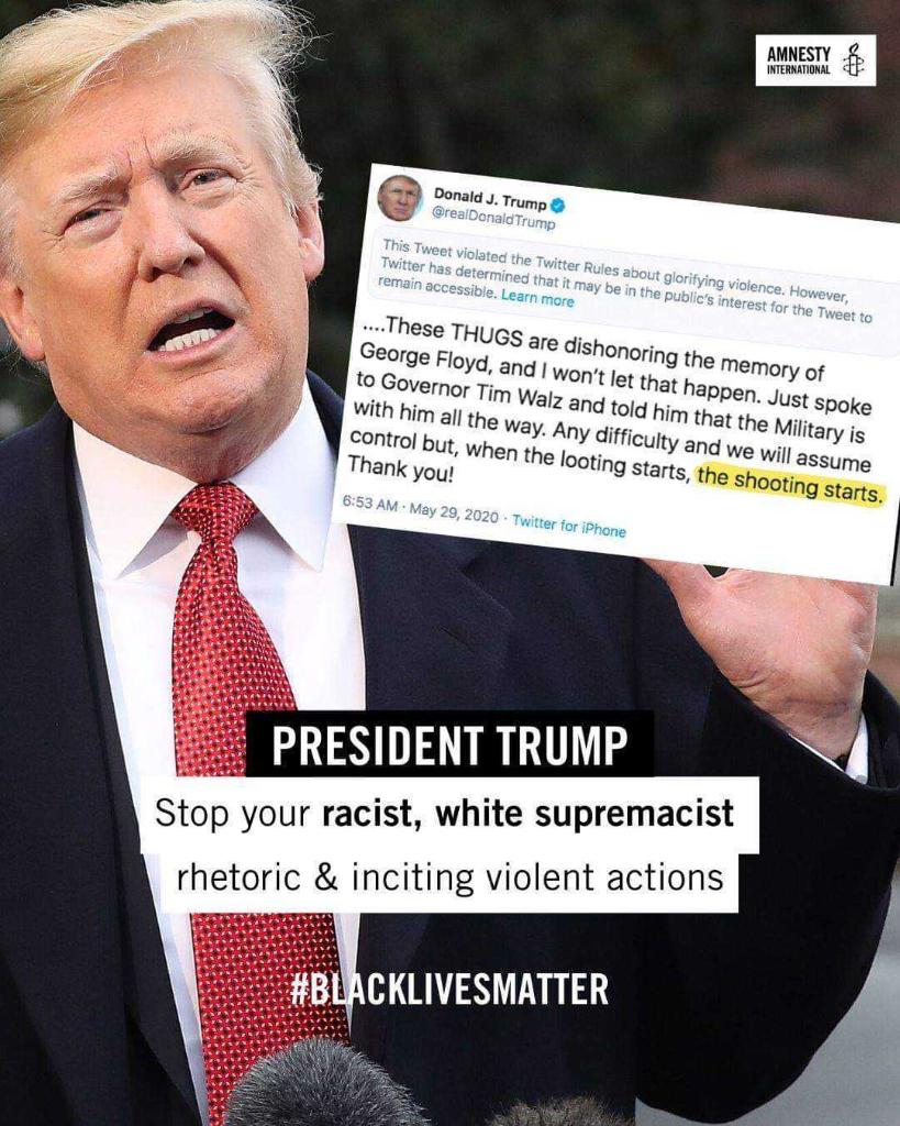 Amnesty UK tweet media