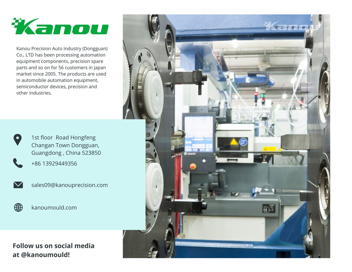 The structure of the hot runner plastic mold is roughly the same as the fine nozzle, the biggest difference is the different runner.Because the runner does not need to be demoulded, this system is also known as the anhydrous port system.#mold #tool #tooling #kanoumould #die