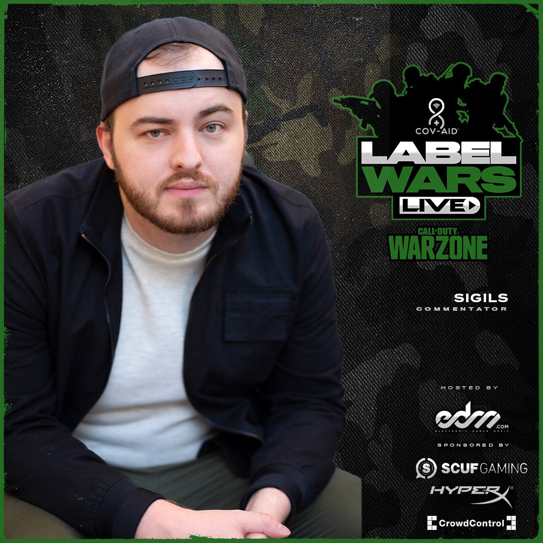 Today I'm making my casting debut in the @TheEDMNetwork #LabelWars Warzone tournament! 

Check out all the action at wars.edm.com and help us raise some funds for Charity! Tournament starts 2PM PST.