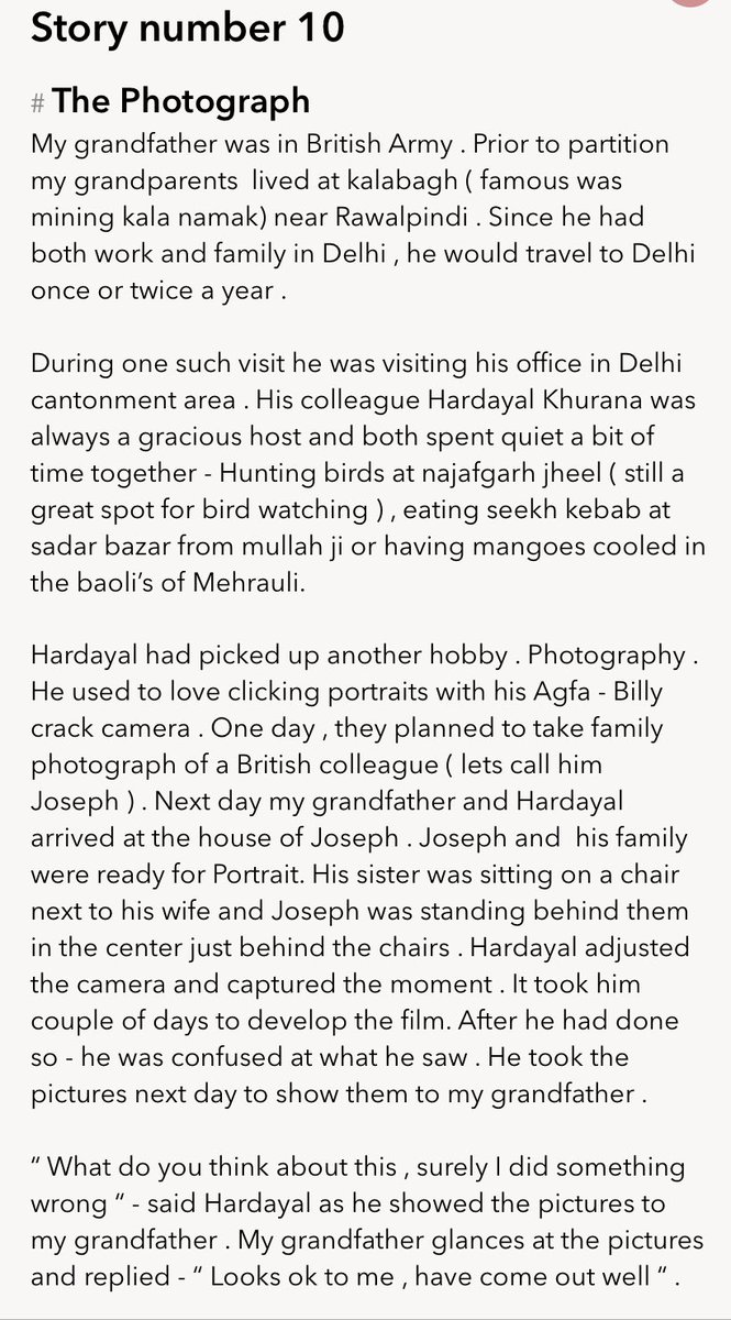 HAUNTED STORIES OF DELHI : STORY 10 : The photograph . Tried different format today . Feel free to drop feedback .