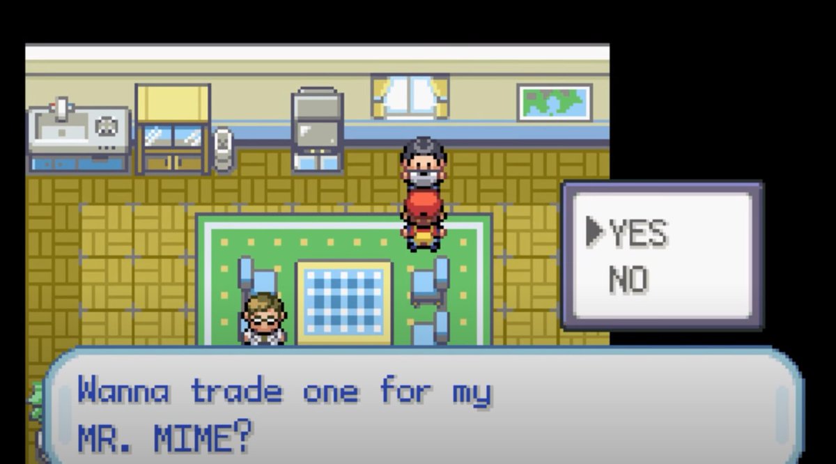 Christian Asprey on Twitter: "Question for everyone: can in-game NPC trades give you Pokemon? I've seen many conflicting answers to this, and I'm wondering if anyone has ever had