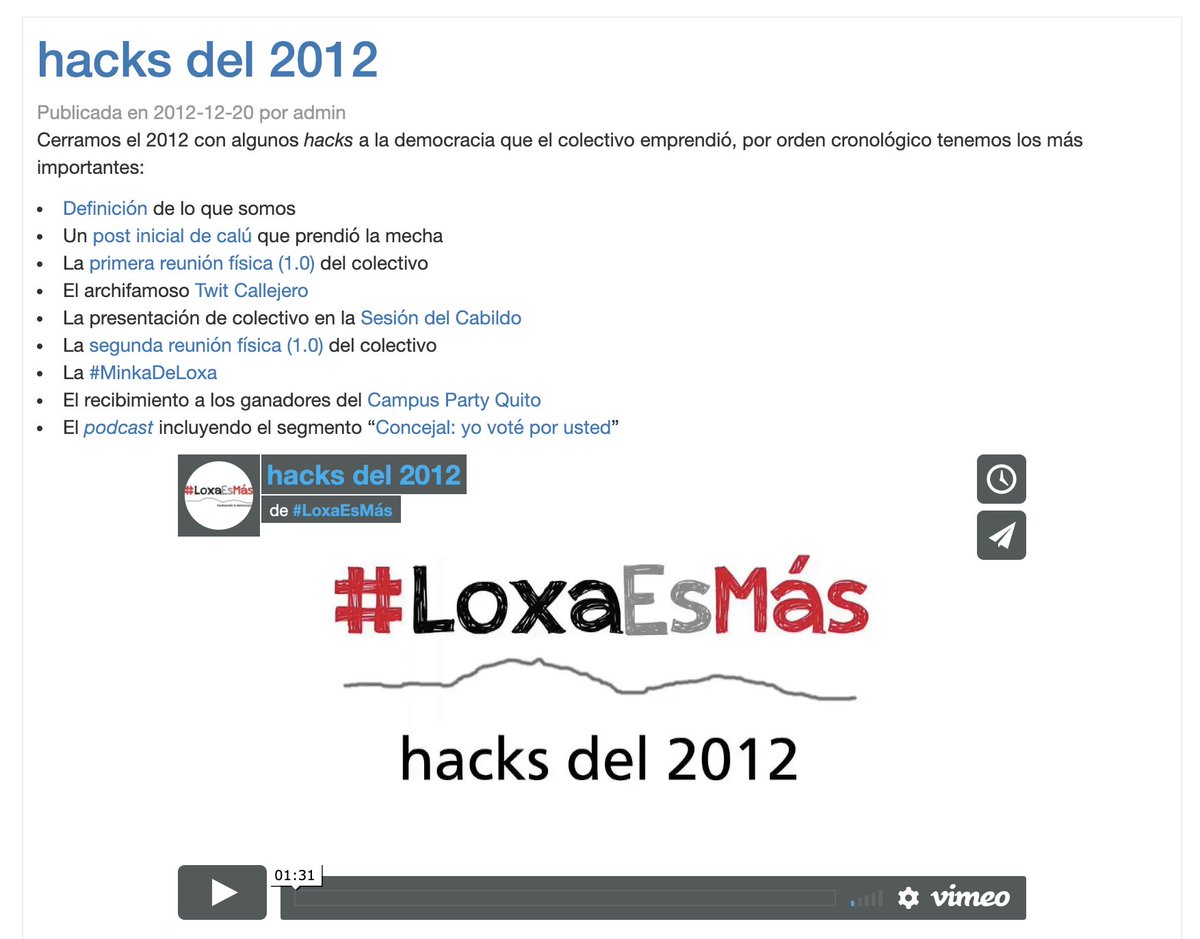 loxaesmas's tweet photo. Sexto viernes de maratón de podcast. Un video recopilatorio de todas las actividades del colectivo que se realizaron en el año

Hacks del 2012

Emitido el 20 de diciembre de 2012, todos los créditos están en el post, directo al enlace: https://t.co/jYPobVbaQd https://t.co/Ljfm2lyMMZ