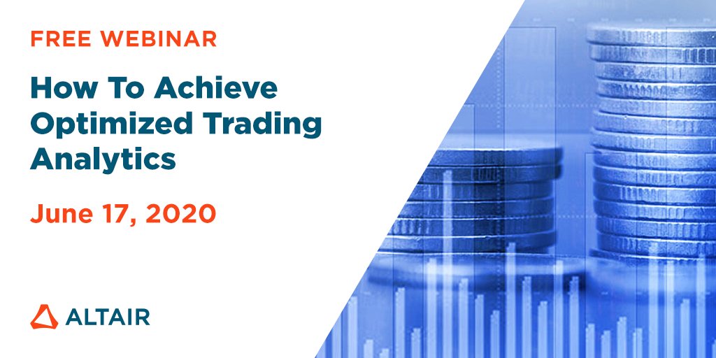 Altair_Inc's tweet image. Learn the benefits of analyzing intraday trading risk &amp;amp; performance, downsides of waiting for end-of-day reports, &amp;amp; challenges w/ building &amp;amp; using risk compliance dashboards, and more. Register today: web.altair.com/webinar-achiev…
#riskanalytics #tradinganalytics #streaminganalytics