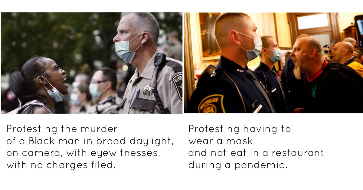 joymaloneysb's tweet photo. A Tale of Two Cities #icantbreathe https://t.co/gfksIXUGtL