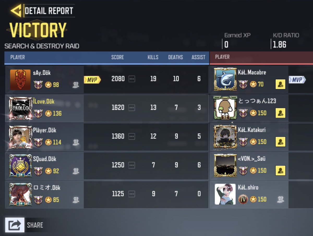 dokdo_kr's tweet image. 2020.05.29. GGL ルール スクリム 

dökdo.KR vs @Kalmia_CoDm 

3:0

勝利  

Standoff is out...
お疲れ様でした。

#CODm 
#codmスクリム