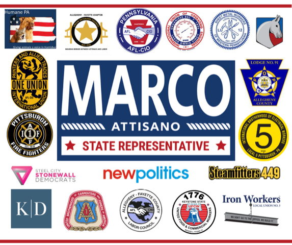 MarcoforPA's tweet image. I'm proud to have the broad support of the men and women who are part of the below organizations.

We are both proud and thankful to have the support of so many men and women that are committed to seeing a Pennsylvania that is fair and works for all of us.