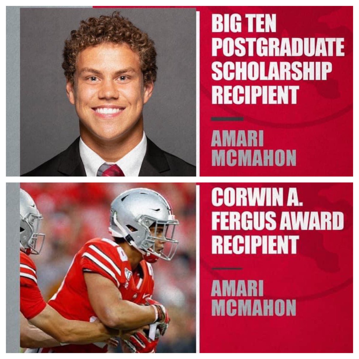 irishat25's tweet photo. Congratulations @dshsDCSD grad @amarimac on these latest achievements which will support him as he enters the @OhioState College of Dentistry! Keep working hard, smiling  and winning, Amari!  #irishat25 #irishnation 
@dublinalumni @toddhoadley 
.
https://t.co/kUXIP7Tdok https://t.co/BwunvVpxHm