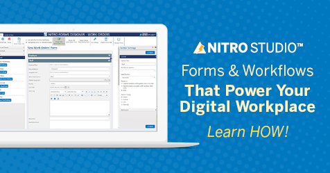 CrowCanyonSW's tweet photo. Our #InfoPathReplacement solution, NITRO Studio! It's no-code/low-code and makes the migration simple-- now with #Teams integration! In our webinar, we'll featuring forms and workflows functions that are at the heart of this product. June 4, 11a PDT. https://t.co/wkqAiat79u https://t.co/Xi2diZrprw
