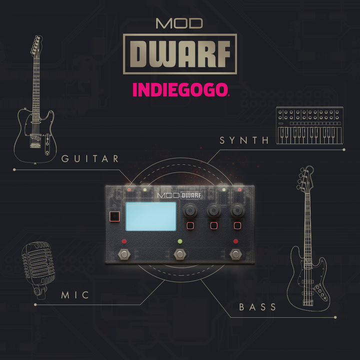 modaudiotw's tweet image. Our #MODDwarf is a perfect fit for guitarists but there are no limitations. Try it with your bass, keyboard, synth or microphone. Setting limitations is not our philosophy. We would like the MOD Dwarf to give you as much flexibility as possible: indiegogo.com/projects/mod-d…
#indiegogo