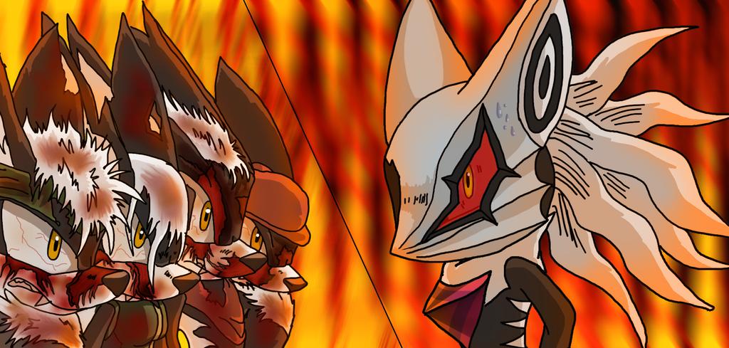 Kunle Sanders on Twitter: "Infinite vs. the Jackal Squad (from Sonic  Forces, Sonic the Hedgehog series)… "