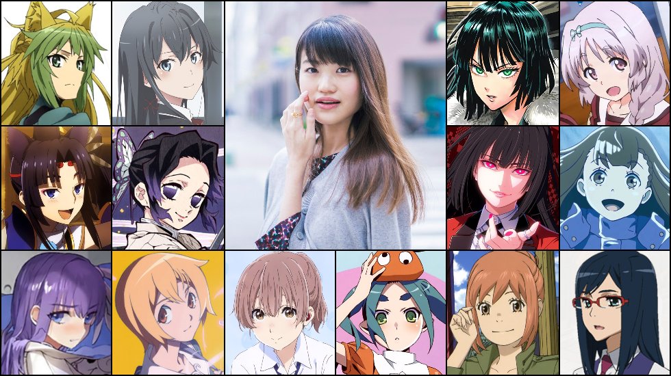 Saori Hayami's anime character evolution : r/Kakegurui