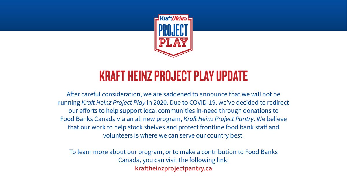 Kraft Heinz Project Play tweet media