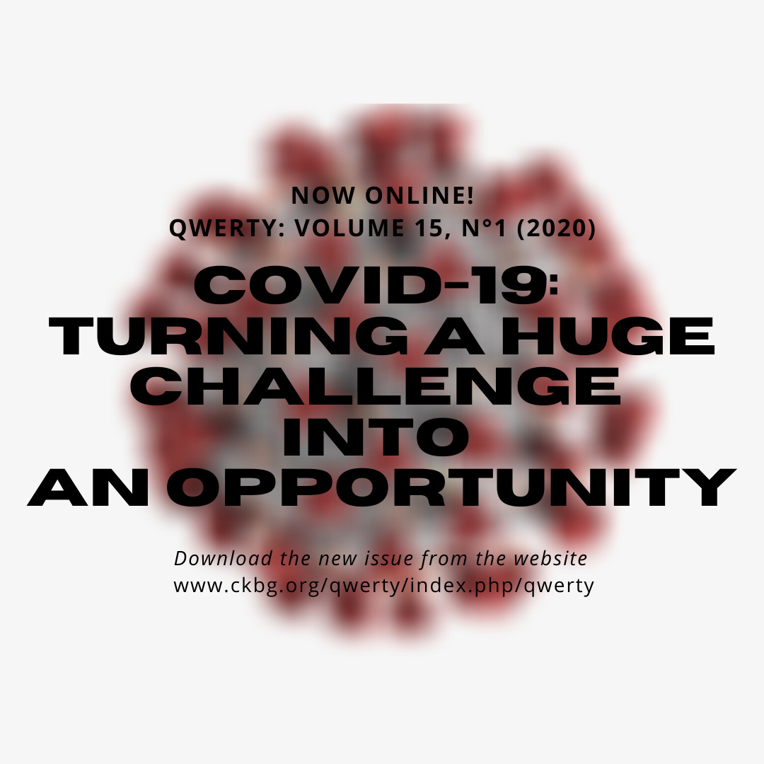 Qwerty_Journal's tweet photo. In February, the COVID-19 crisis forced the Italian educational system to embrace distance education. The n.1 Qwerty issue 2020 presents ways to turn these challenges into opportunities. Editorials @NadiaSansone @gritella  https://t.co/7Xu19tdGkG Pic. by CDC on Unsplash https://t.co/eSHbKq7z7b