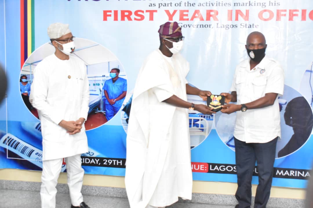 LSMOH's tweet photo. He stated that the Governor has once again demonstrated exemplary leadership as the Incident Commander of the COVID19 battle in Lagos and as a team player who appreciates the efforts of other team members to achieve the desired result. https://t.co/KAaiAsC0ti