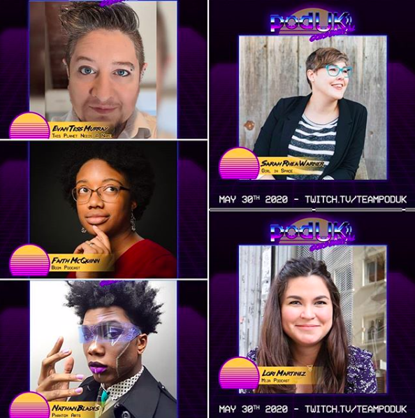girlinspacepod's tweet photo. Representation. Is. Important. Tomorrow, I'll be moderating a panel on representation in #audiofiction for @teampoduk — come join us! #podcasting #poduk #audiodrama https://t.co/I412mlcWAt