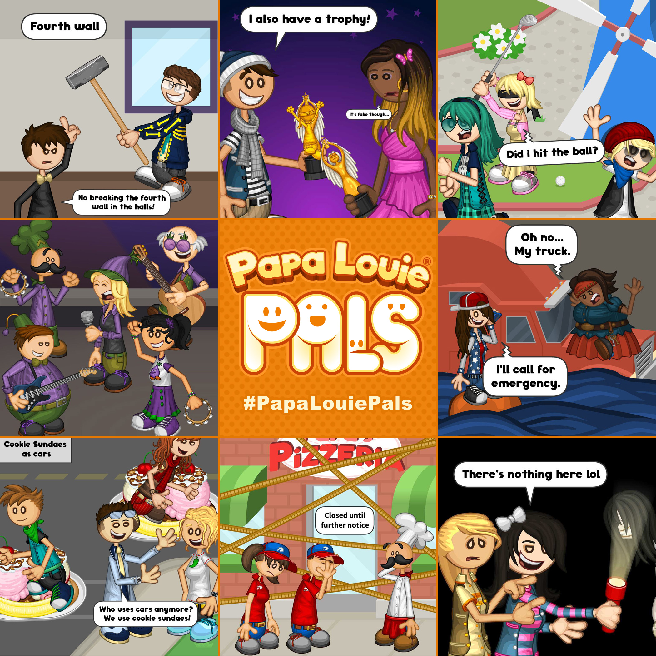 Flipline Studios on X: Papa Louie Pals: Scenes and a Preview!   #papalouiepals  / X