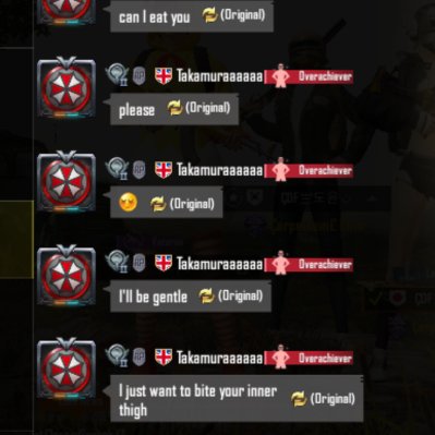 SoSorrySoSalty's tweet photo. Ladies I'm Sorry if any of you have to deal with this in Game
You Deserve respect Not this Crap

This is Unacceptable for anyone. Who does this to any woman you Dont even know. What is wrong with guys now a days. QUIT BEING THIRSTY GARBAGE 
#Garbage #StopCreeping #BruhYaTrash https://t.co/J9rBnUO1Pk