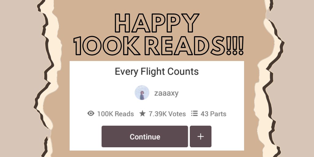 liamih_'s tweet photo. Happy 100K Reads, Zaiden and Ellie! 💖🤘 #EveryFlightCounts https://t.co/9Vqm3ZpvAu