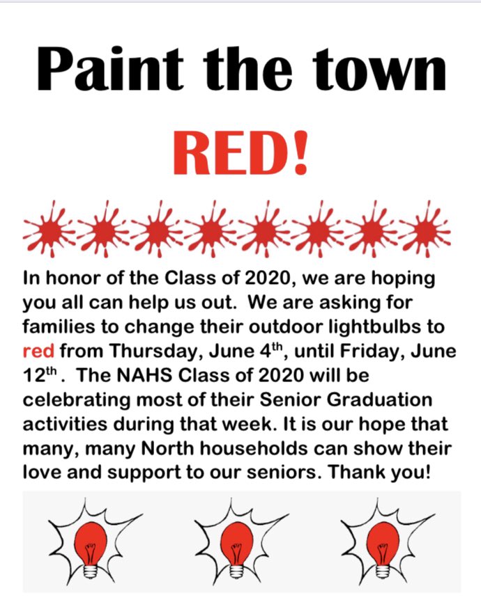 NorthHigh1's tweet image. Let’s do this for our seniors and their families!