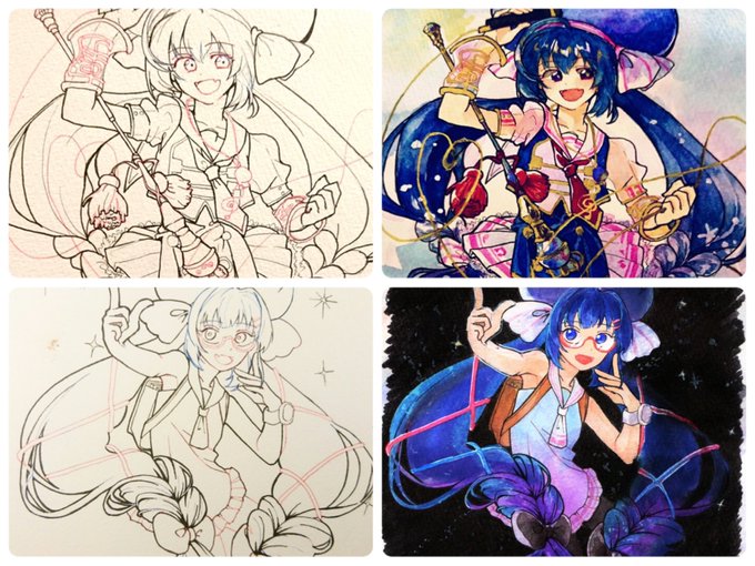 これも多分3.4年前なんだけどこの頃の絵へのパワーがほしい...我欲力...!! 