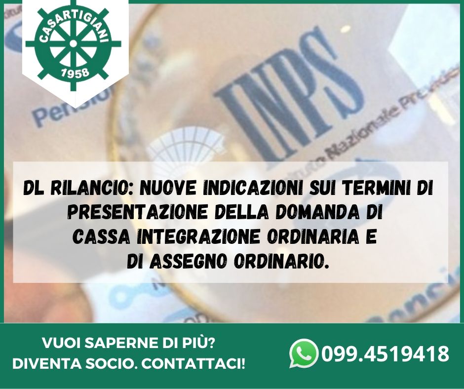 casatar's tweet photo. Vuoi rimanere aggiornato sulle novità normative e sulle opportunità per la tua impresa? DIVENTA SOCIO di CASARTIGIANI!

Per info: 📞  0994519418 ( anche whatsapp)
✉info@casartigianitaranto.it
🚩Via Santilli, 43 - Taranto https://t.co/25pvbMfr5s
