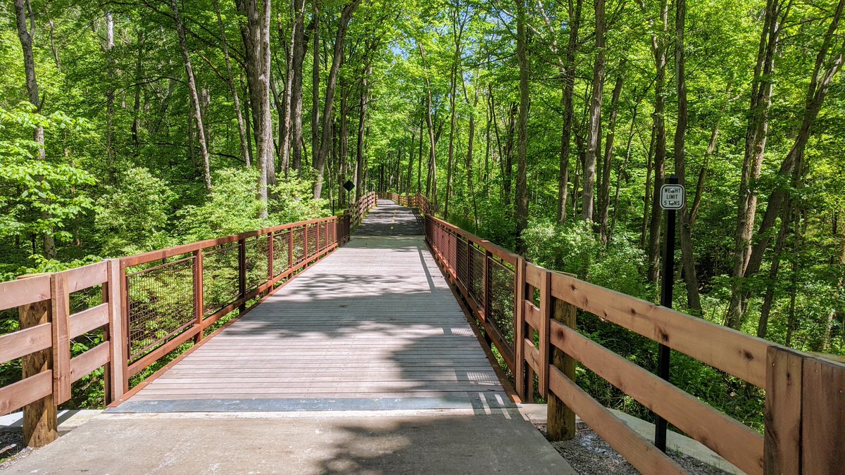 CampChaseTrail's tweet photo. We're happy to announce a new extension of the #CampChaseTrail in @CbusMetroParks Battelle Darby Creek Metro Park.  This benefits visitors to #GrtAmerican
#OH2Erie #OTET 
@ridewithgps info here: 
https://t.co/52Xa954seV https://t.co/ALbRgvXraO