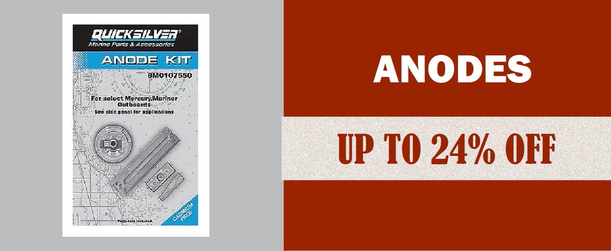 Celebrate Summer Sale savings - anodes and much more! ow.ly/XrPT50zPANY