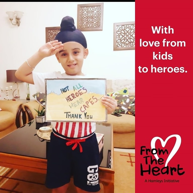 Salute to our doctors, nurses & emergency workers for working tirelessly in the war against Covid-19. You are our true heroes! Write a THANK YOU letter to them and regard their contributions. Visit the link hamleysfromtheheart.com #hamleysfromtheheart #Salute #healthcareworkers