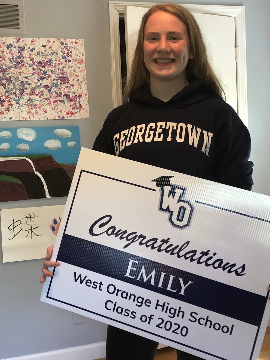 steerts's tweet image. Congratulations to ⁦@WestOrangeInfo⁩ teammate of the year ⁦@embakescake⁩    Shoutout to ⁦@GirlsSoccerWO⁩ and ⁦@YogiBerraMuseum⁩ for sponsoring last night’s ceremony via Zoom.