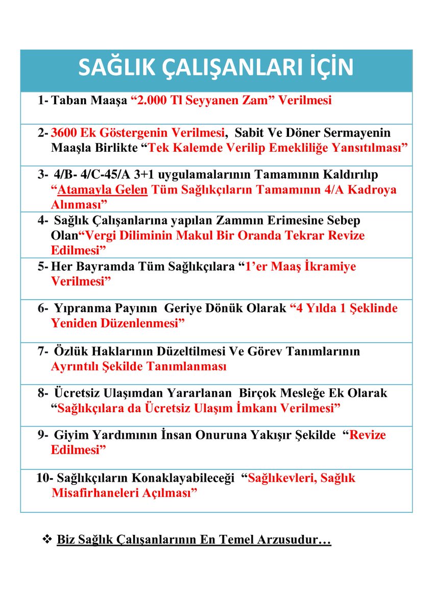 bulutluhava0's tweet photo. Sağlıkçılar ne mi istiyor 

Sağlıkçı Mağdur

@FOXhaber
@drfahrettinkoca
@saglikbakanligi
@cnnturk 
@ntv
@Haberturk
@AtvHaberTurkiye
@startv 
@trthaber
@halktvcomtr
@fatihportakal
@KucukkayaIsmail
@fatihaltayli
@fatihportakal
#varmıyokmu https://t.co/uSk3wbX6Be
