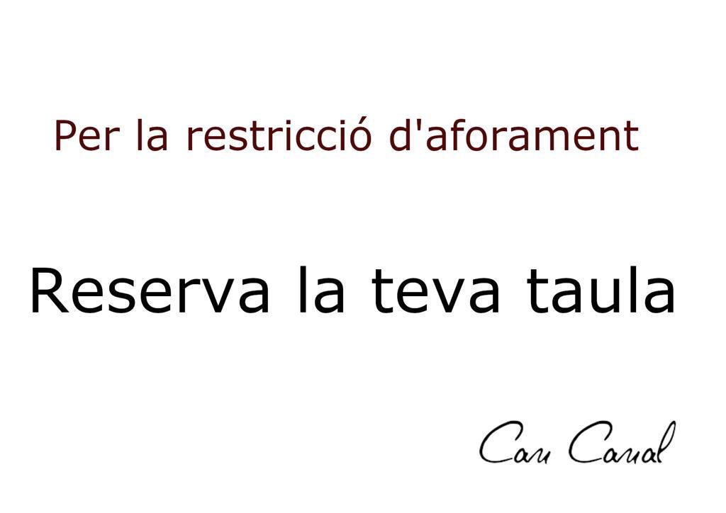 _CanCanal_'s tweet photo. Aquest cap de setmana ja tenim obert!! 

Reserva la teva taula al tel. 938441109.

Sigueu responsables amb les restriccions i les mesures que tots hem de prendre per afrontar aquesta desescalada! 

Us esperem!! https://t.co/rB4rRqLJbj