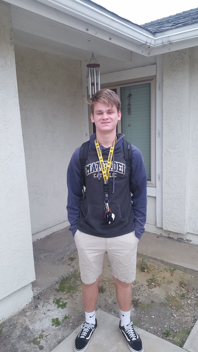 Mr_WMH's tweet photo. Congratulations to my favorite son, Cal Waz! You have done a lot in the last four years. It has been amazing to watch you play football and volleyball as well as  share in your high school adventures. You have grown into a wonderful young man and have made your parents proud. https://t.co/SRnWMM9yVU
