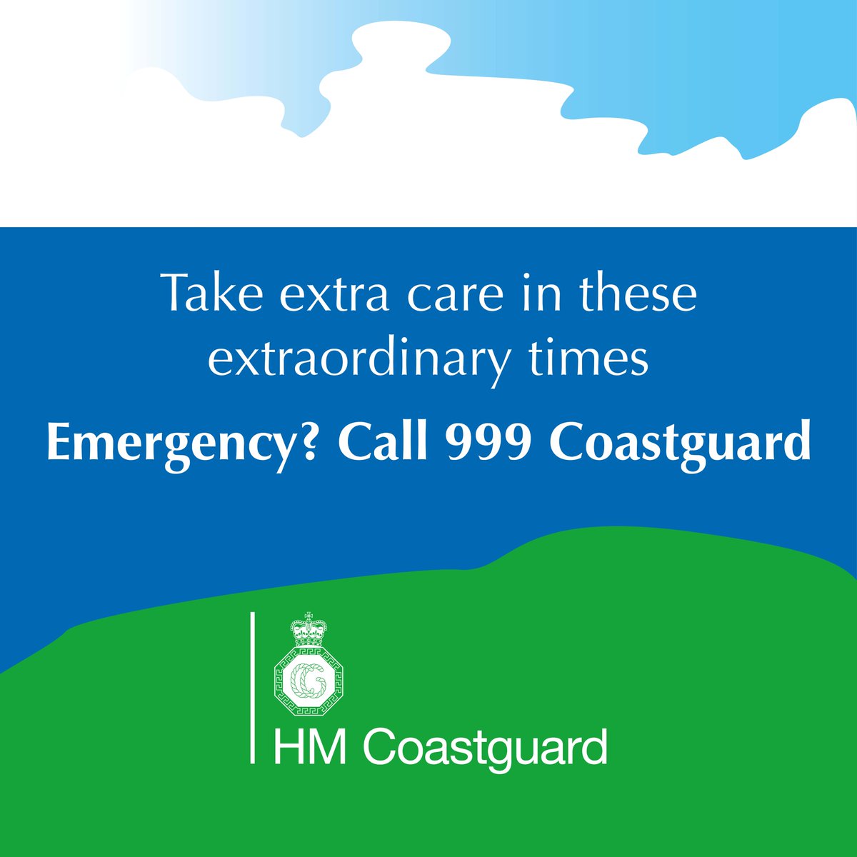 Please don’t take risks at the coast this weekend now that lockdown is easing. Councils and land owners may not have had time to make safety provisions so most beaches won’t be lifeguarded. If you see someone in trouble call #999Coastguard and we’ll respond. #Bebeachsafe