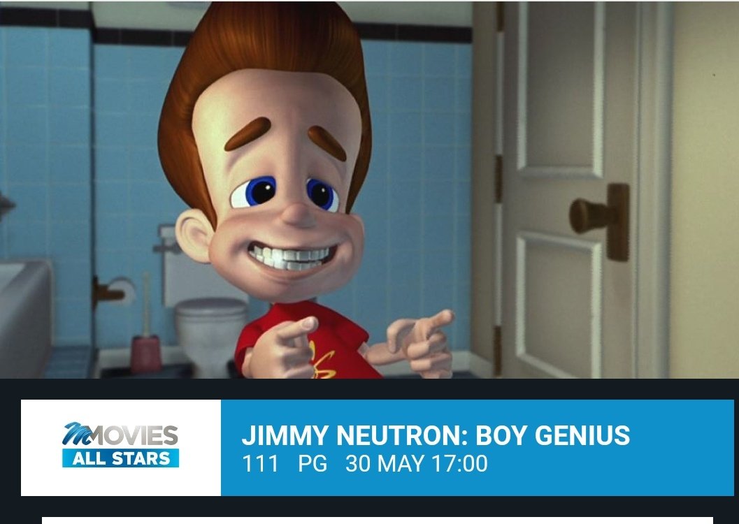 Boteboo_'s tweet photo. Don't forget we have #DSTVAnimania on Saturday's.
We got Jimmy Neutron: Boy Genius on your screens tomorrow on channel 111 at 17h00π. Keep the young ones entertained with endless laughter. #MMAnimania https://t.co/Jnh54CJYPR
