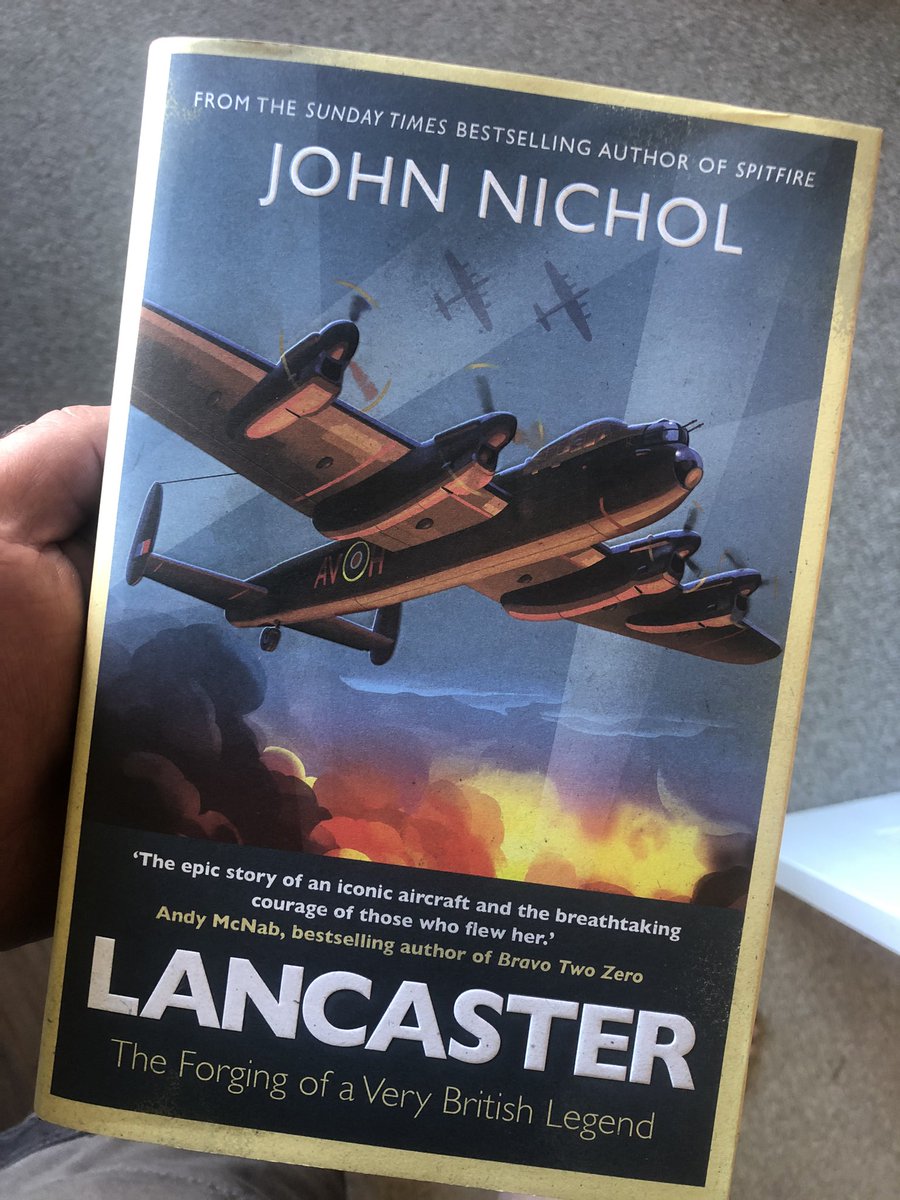 After a busy few days away in the truck it’s great to come home to this on the doorstep. <a href="/JohnNicholRAF/">John Nichol ✈</a> #bombercounty #avrolancaster #LestWeForget