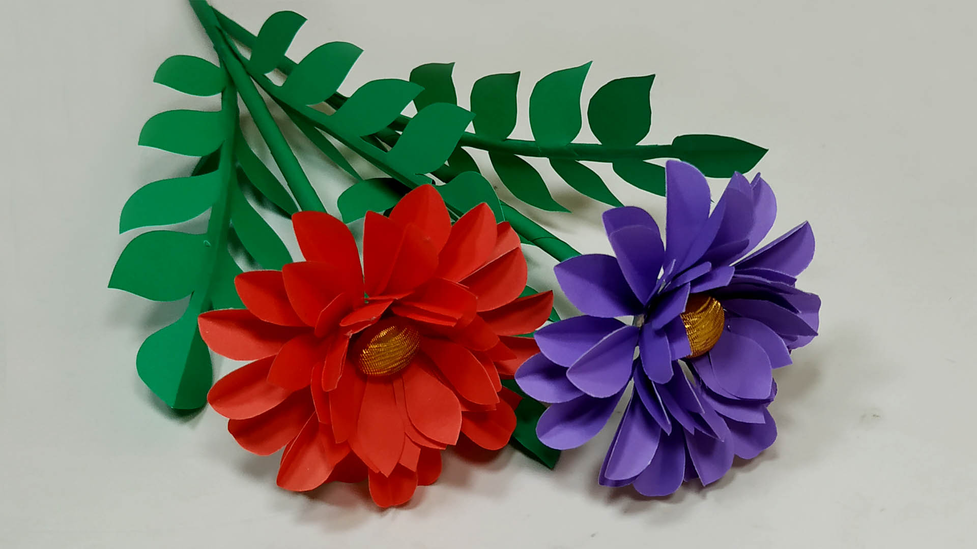 DIY Beautiful and Easy Flowers, Paper Crafts