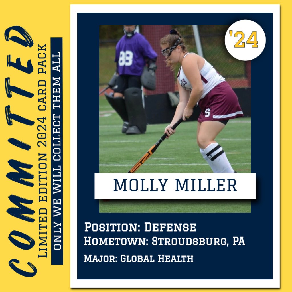 AlleghenyFH's tweet photo. Next up on our #FeatureFriday is MOLLY MILLER. “I choose Allegheny because it allowed me to continue playing the sport I love, as well as, get a great education.”
Welcome to the Family, Molly!! 🏑🐊#gatorpride #Settingthestandard https://t.co/DWro9SmHn4
